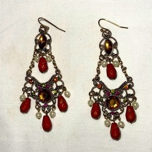Vintage chandelier earrings